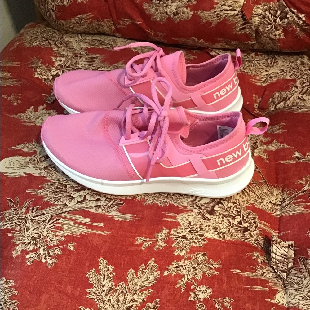 Pink New Balance Women’s Nergize Sport V1 Sneakers